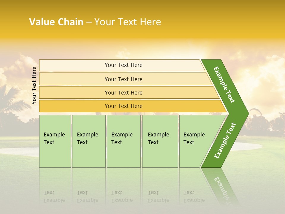 Dominican Golfing Dawn PowerPoint Template