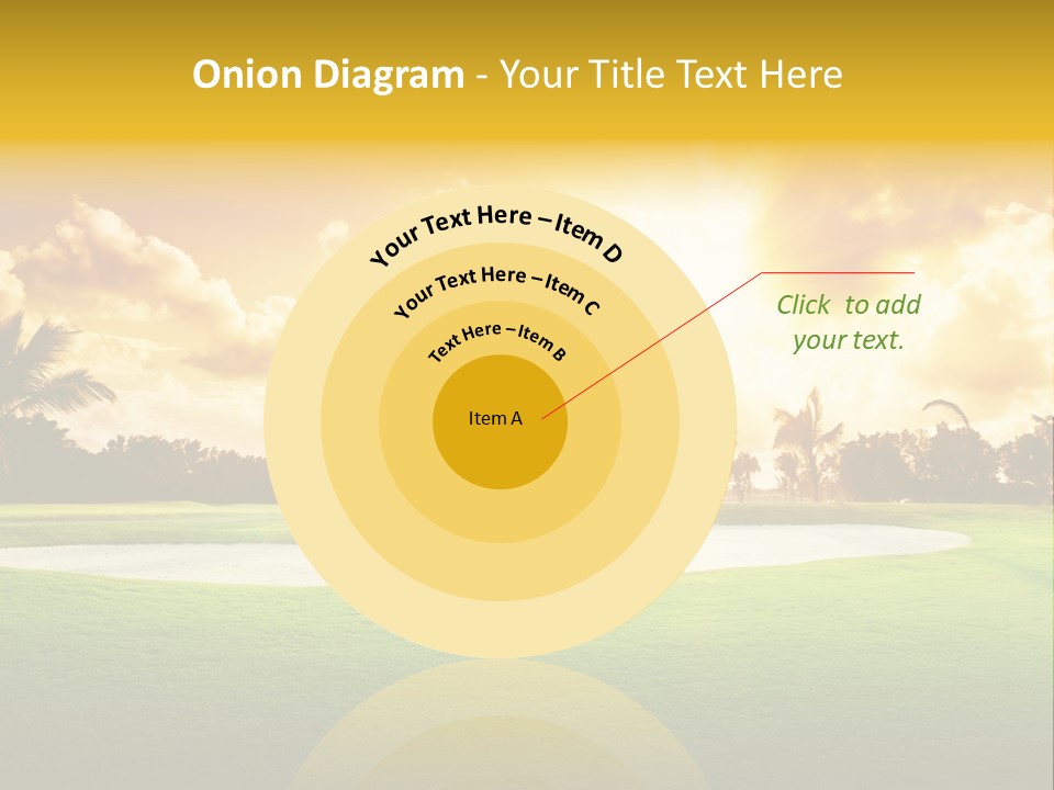Dominican Golfing Dawn PowerPoint Template