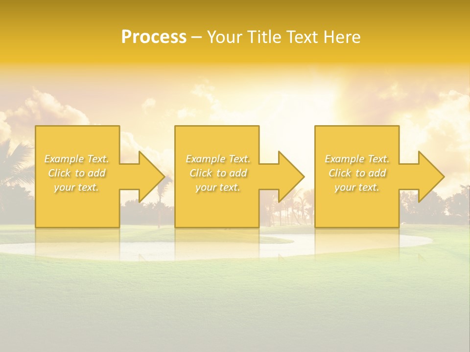 Dominican Golfing Dawn PowerPoint Template