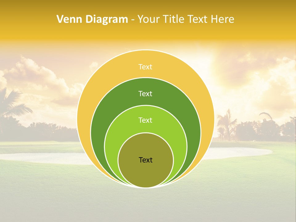 Dominican Golfing Dawn PowerPoint Template