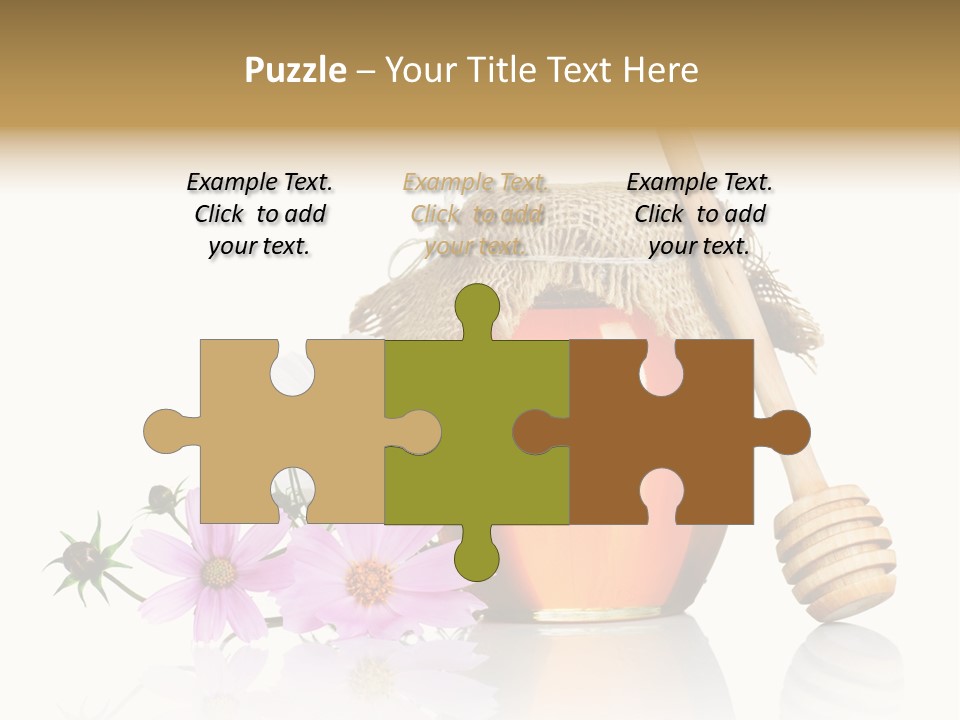 Camomile Life Plant PowerPoint Template