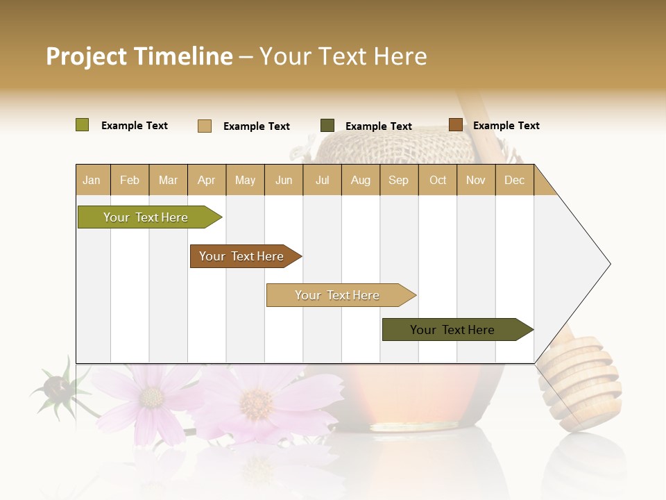 Camomile Life Plant PowerPoint Template