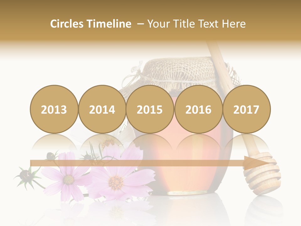 Camomile Life Plant PowerPoint Template