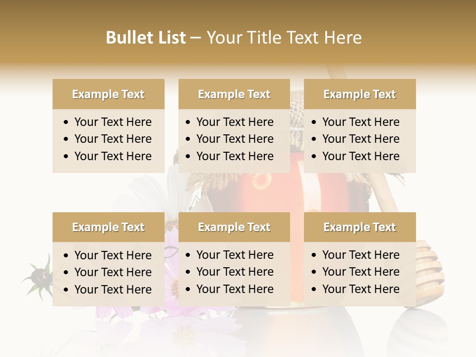 Camomile Life Plant PowerPoint Template
