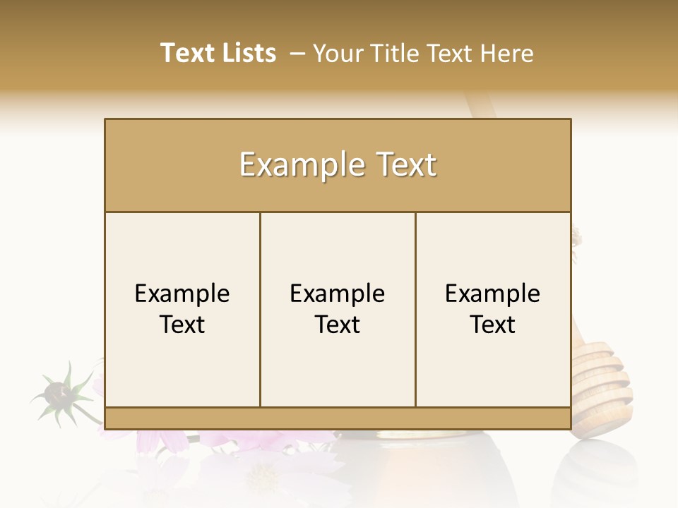 Camomile Life Plant PowerPoint Template