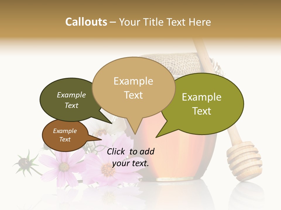 Camomile Life Plant PowerPoint Template