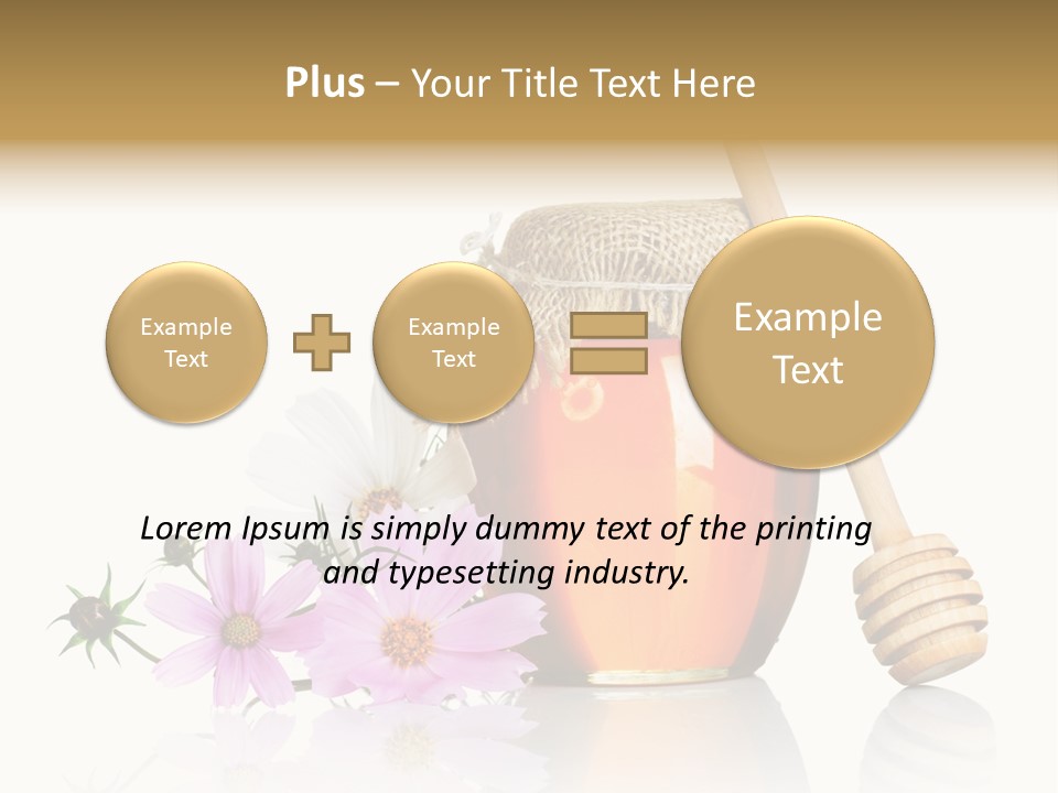 Camomile Life Plant PowerPoint Template
