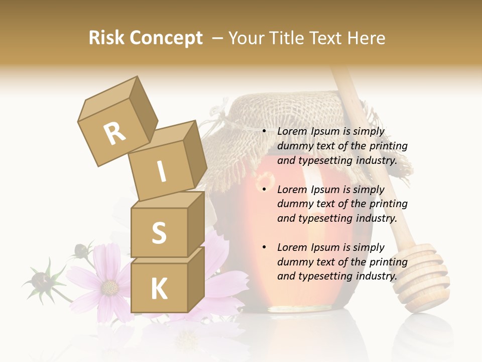 Camomile Life Plant PowerPoint Template