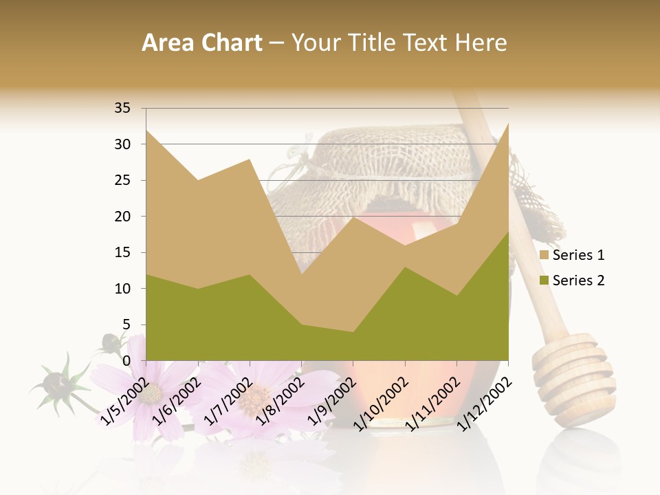 Camomile Life Plant PowerPoint Template