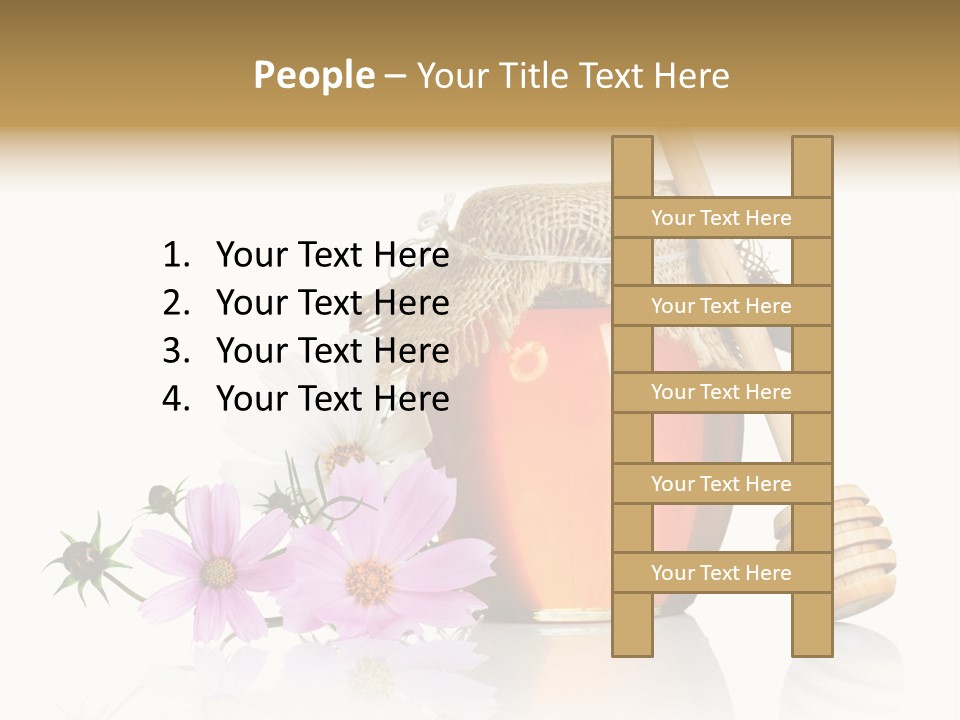 Camomile Life Plant PowerPoint Template