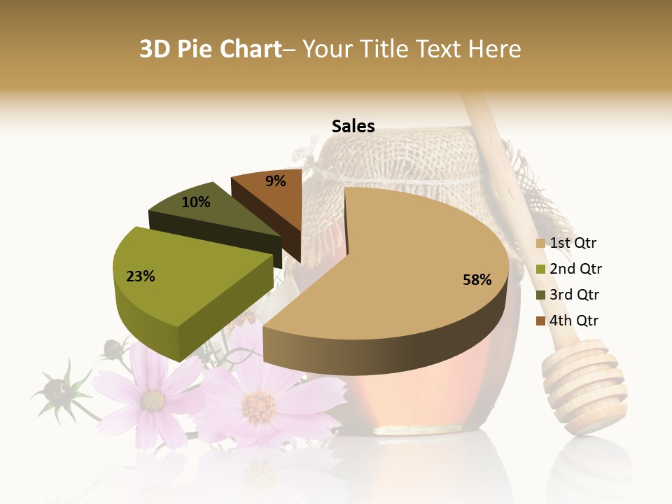 Camomile Life Plant PowerPoint Template