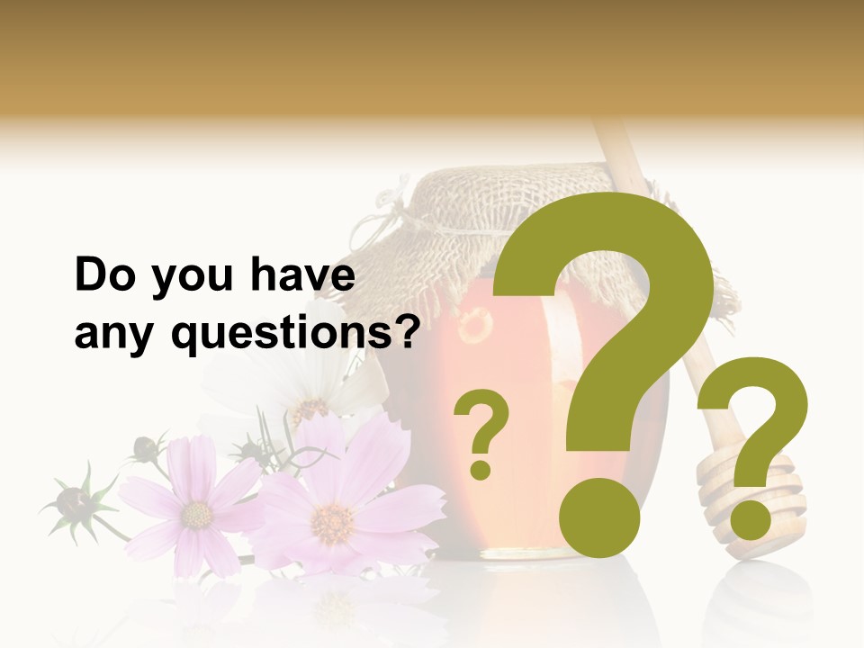 Camomile Life Plant PowerPoint Template