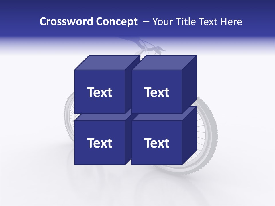 Alone Saddle Frame PowerPoint Template