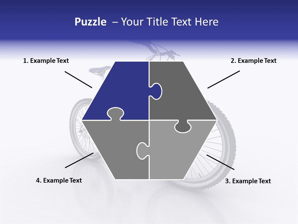 Alone Saddle Frame PowerPoint Template