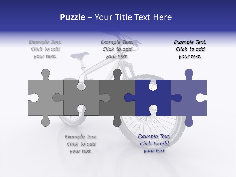 Alone Saddle Frame PowerPoint Template