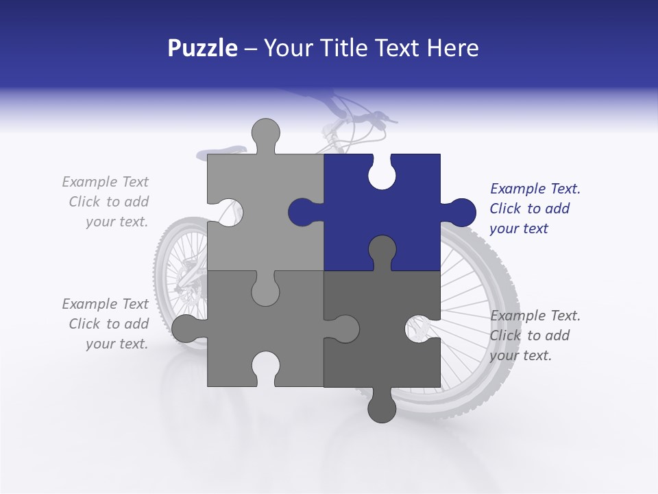 Alone Saddle Frame PowerPoint Template