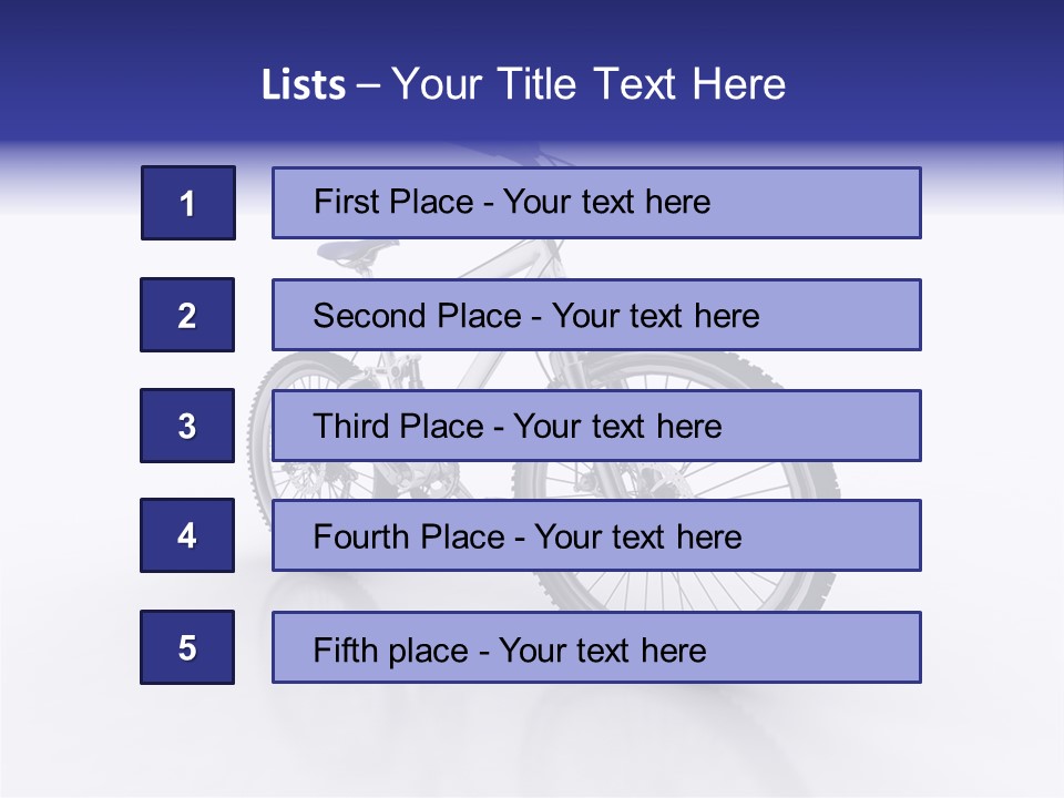 Alone Saddle Frame PowerPoint Template