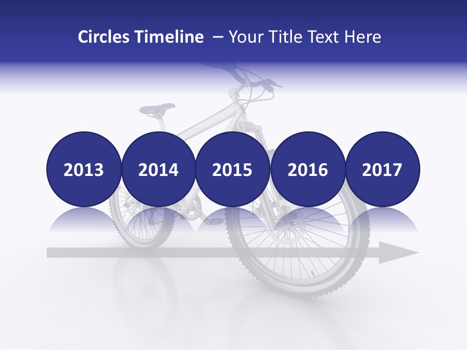 Alone Saddle Frame PowerPoint Template