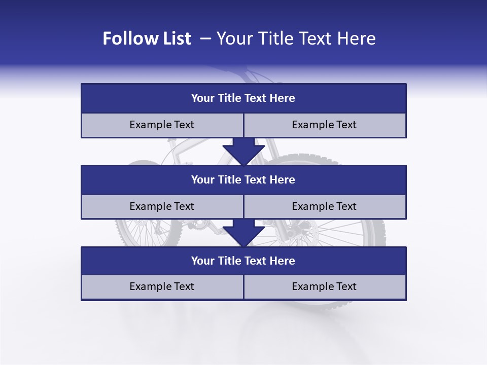 Alone Saddle Frame PowerPoint Template