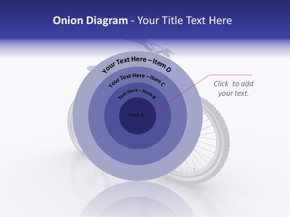 Alone Saddle Frame PowerPoint Template