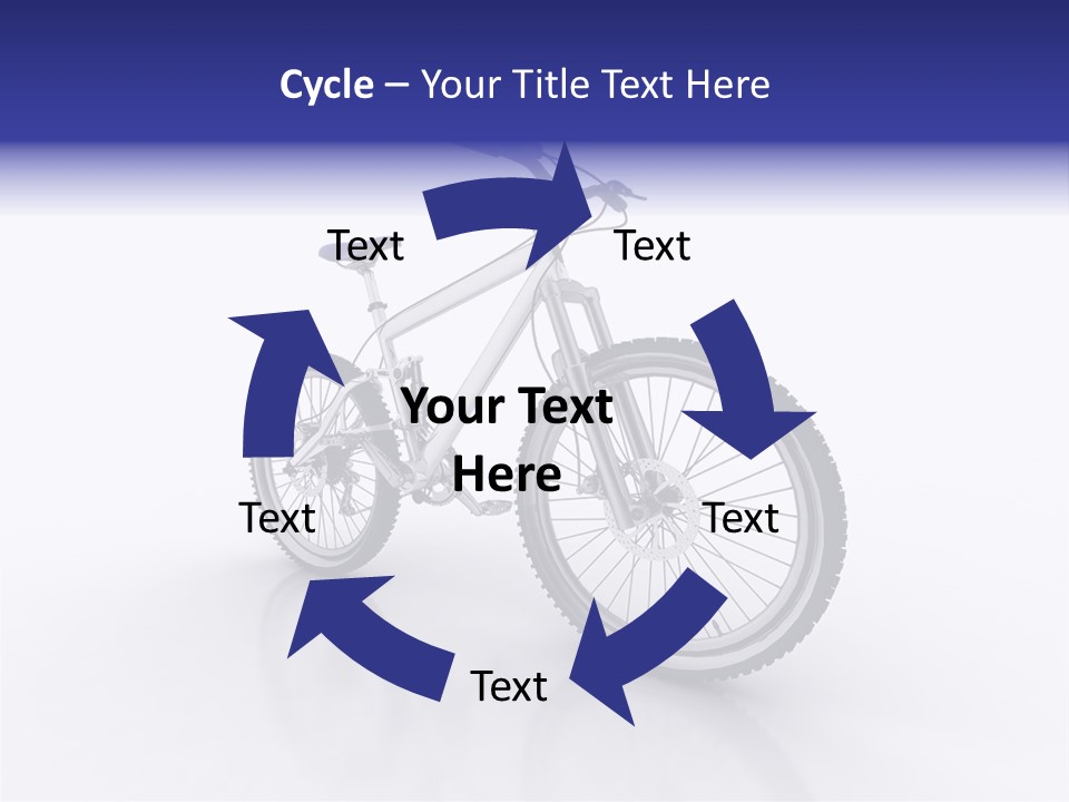 Alone Saddle Frame PowerPoint Template