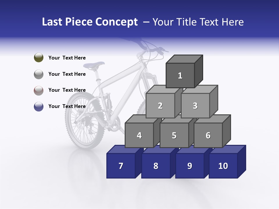 Alone Saddle Frame PowerPoint Template