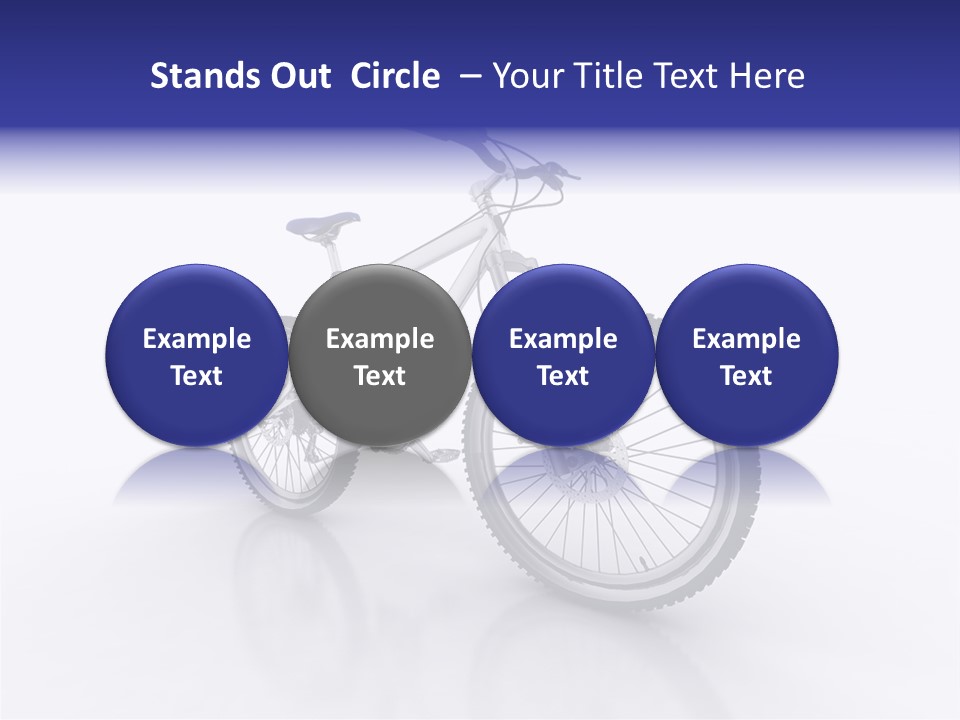 Alone Saddle Frame PowerPoint Template