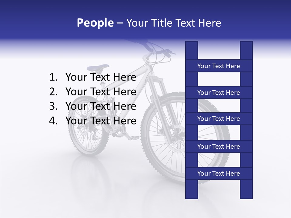 Alone Saddle Frame PowerPoint Template