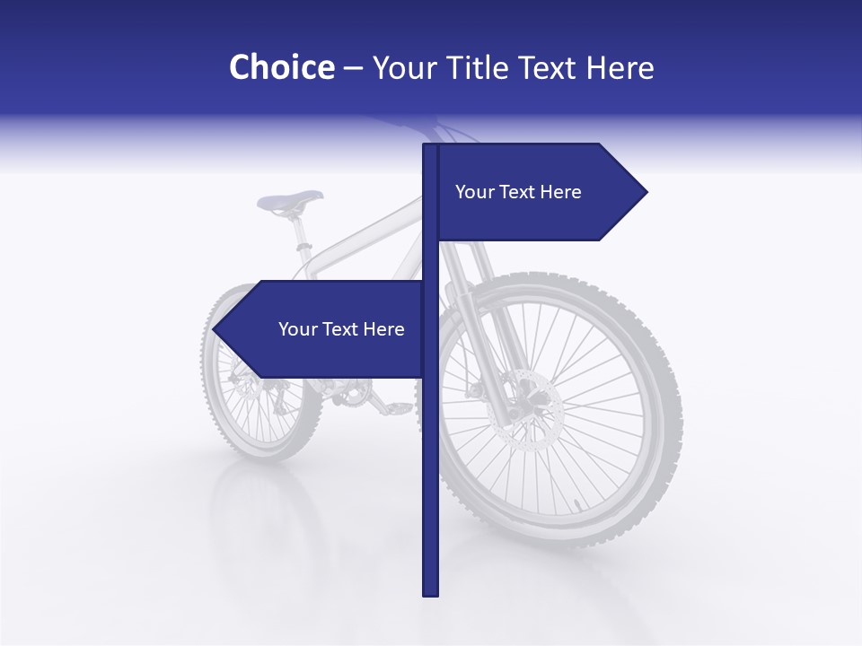 Alone Saddle Frame PowerPoint Template