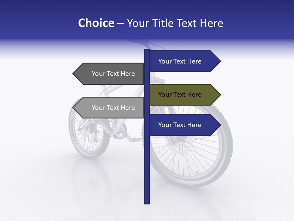 Alone Saddle Frame PowerPoint Template