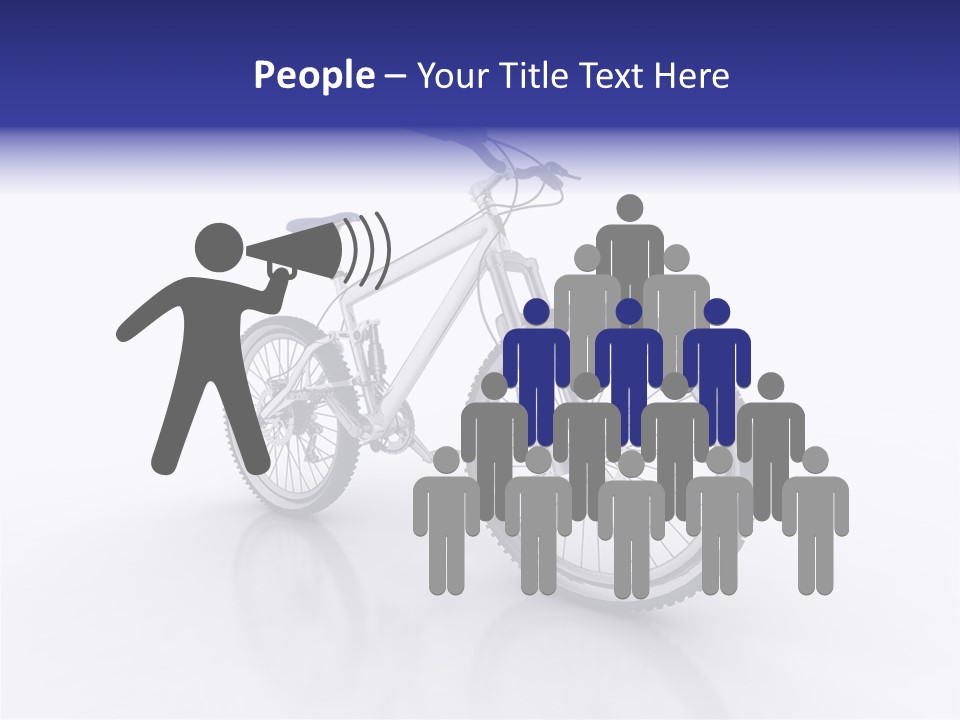 Alone Saddle Frame PowerPoint Template