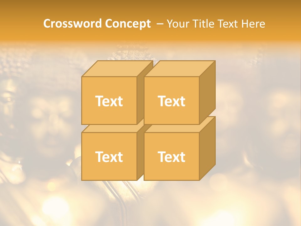 Wat Architecture God PowerPoint Template