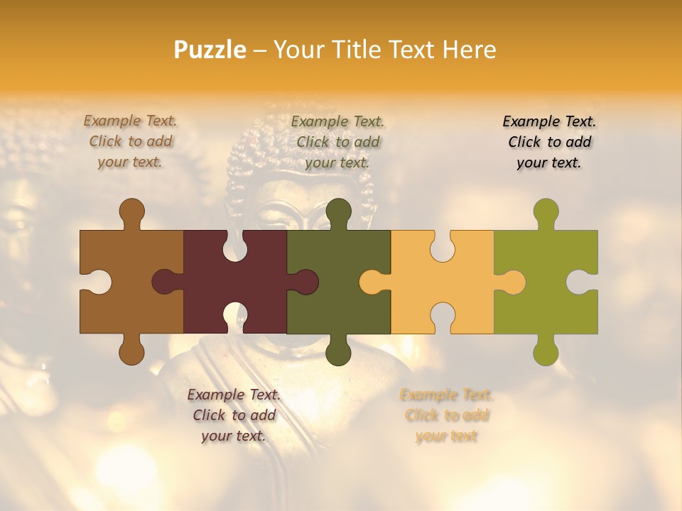 Wat Architecture God PowerPoint Template