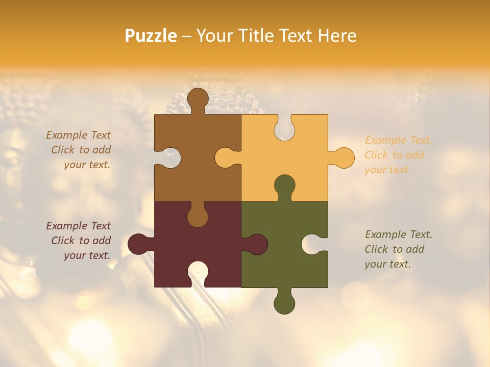 Wat Architecture God PowerPoint Template