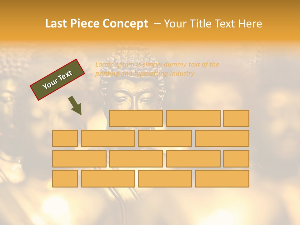 Wat Architecture God PowerPoint Template