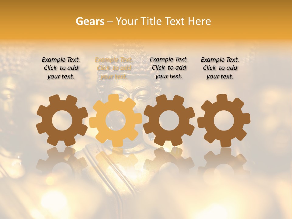 Wat Architecture God PowerPoint Template