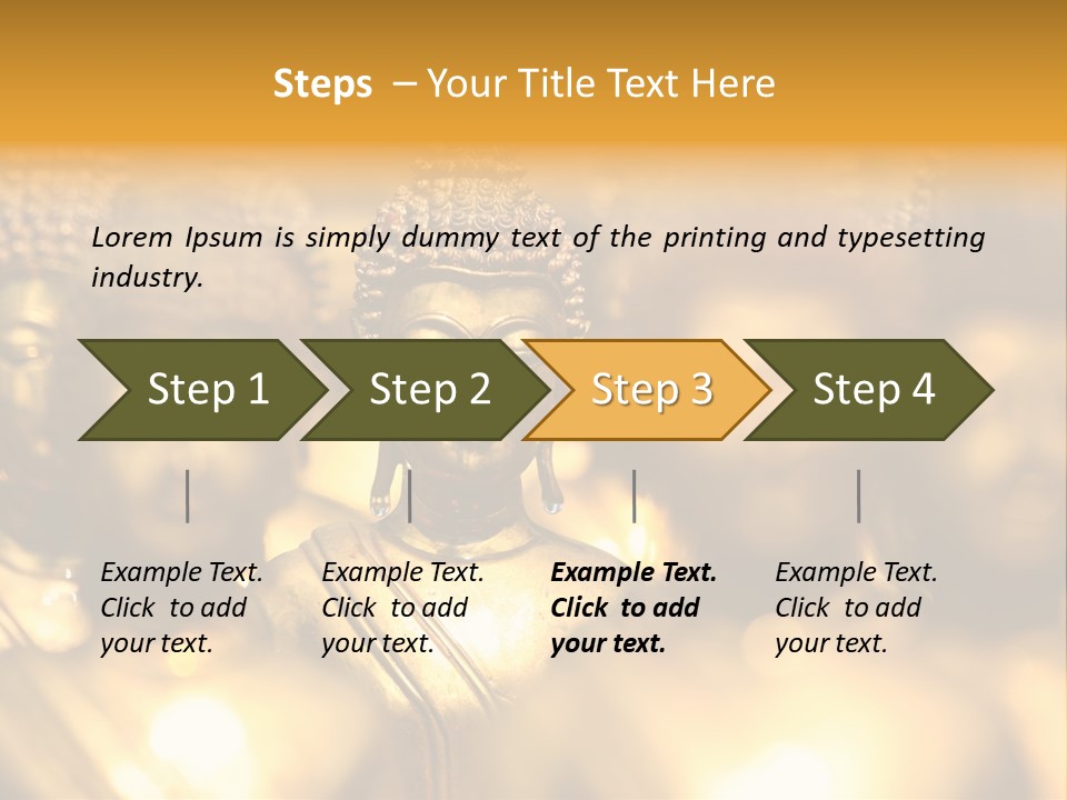 Wat Architecture God PowerPoint Template