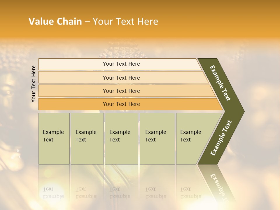 Wat Architecture God PowerPoint Template