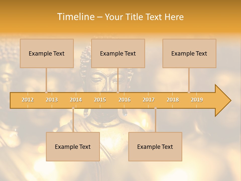 Wat Architecture God PowerPoint Template
