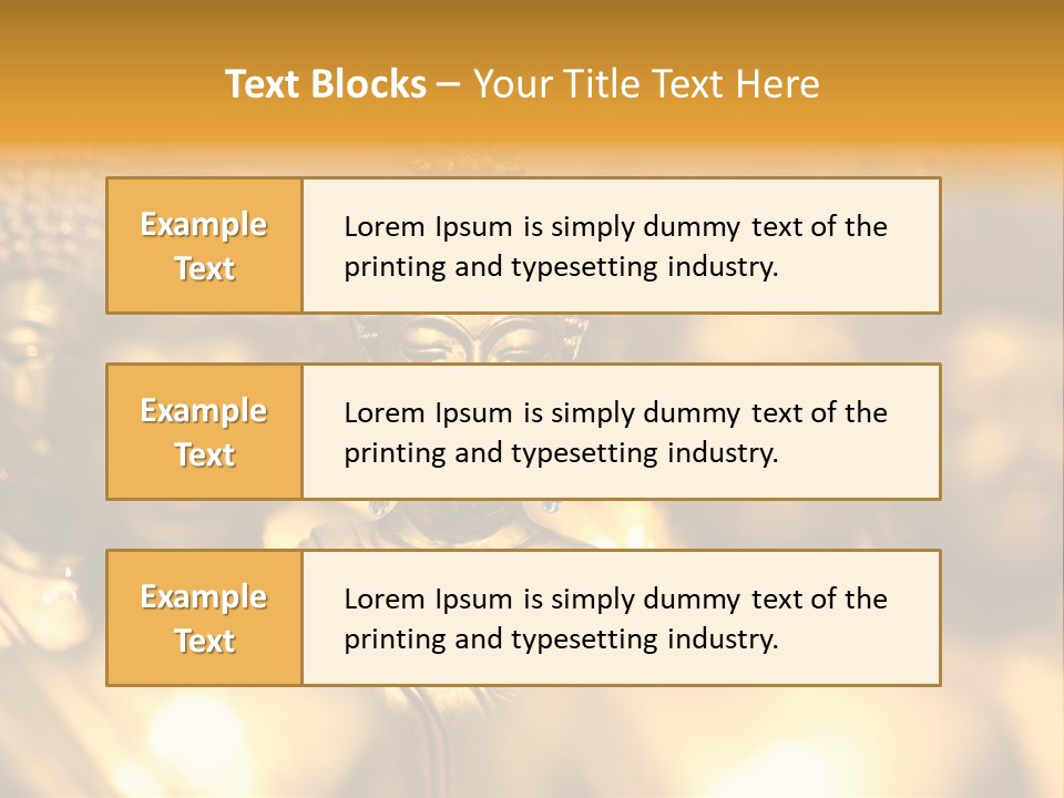 Wat Architecture God PowerPoint Template