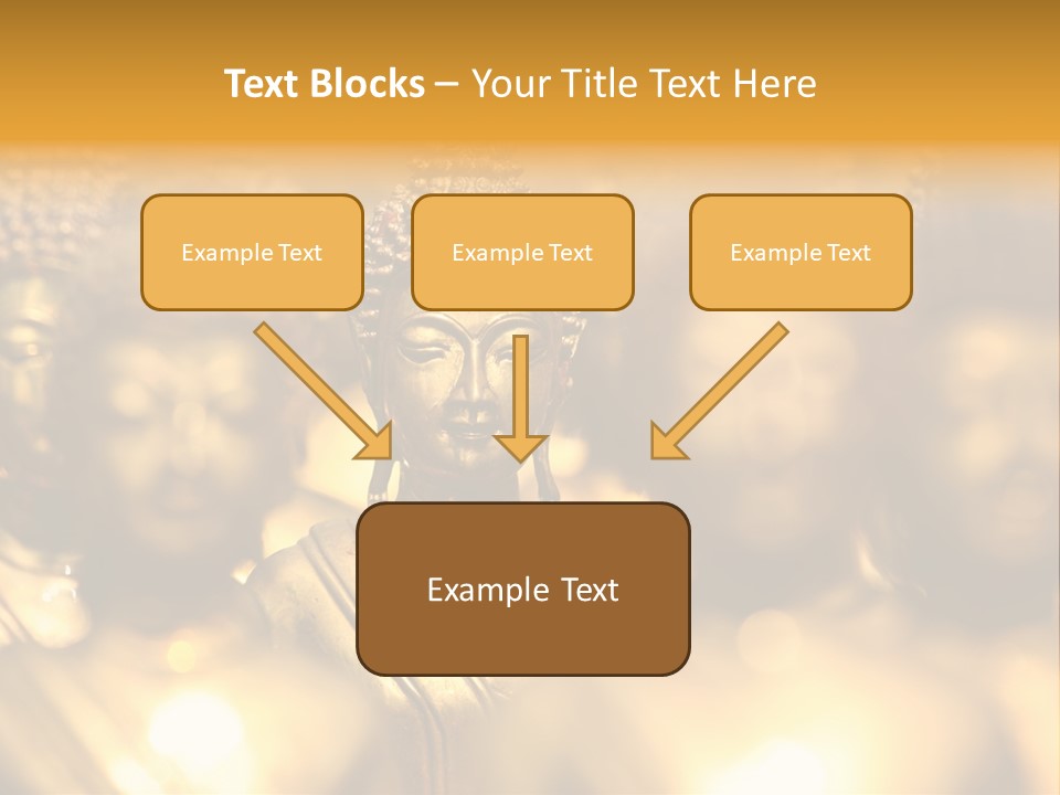 Wat Architecture God PowerPoint Template