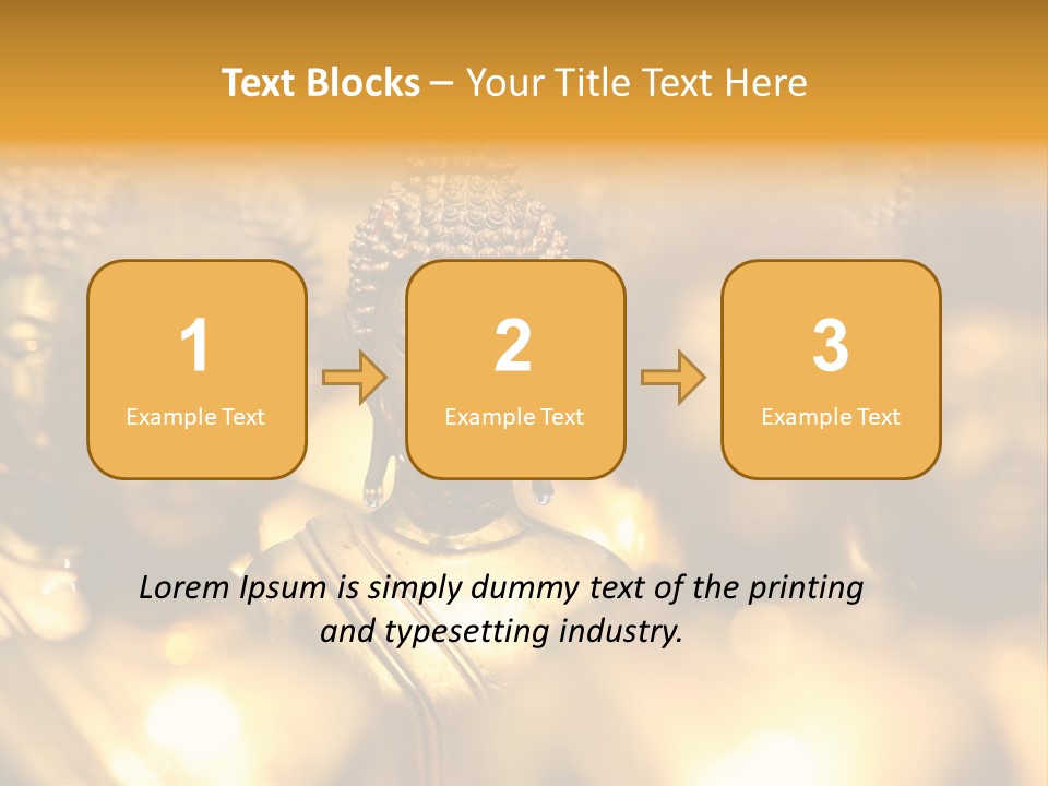 Wat Architecture God PowerPoint Template