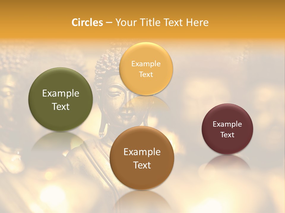 Wat Architecture God PowerPoint Template