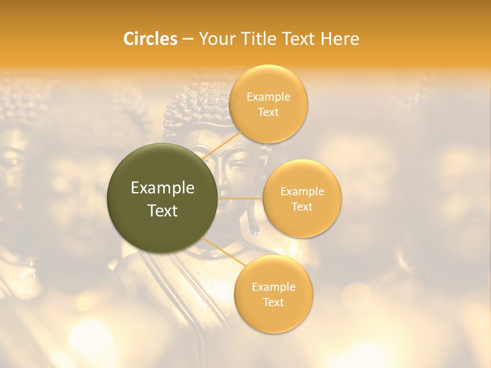 Wat Architecture God PowerPoint Template
