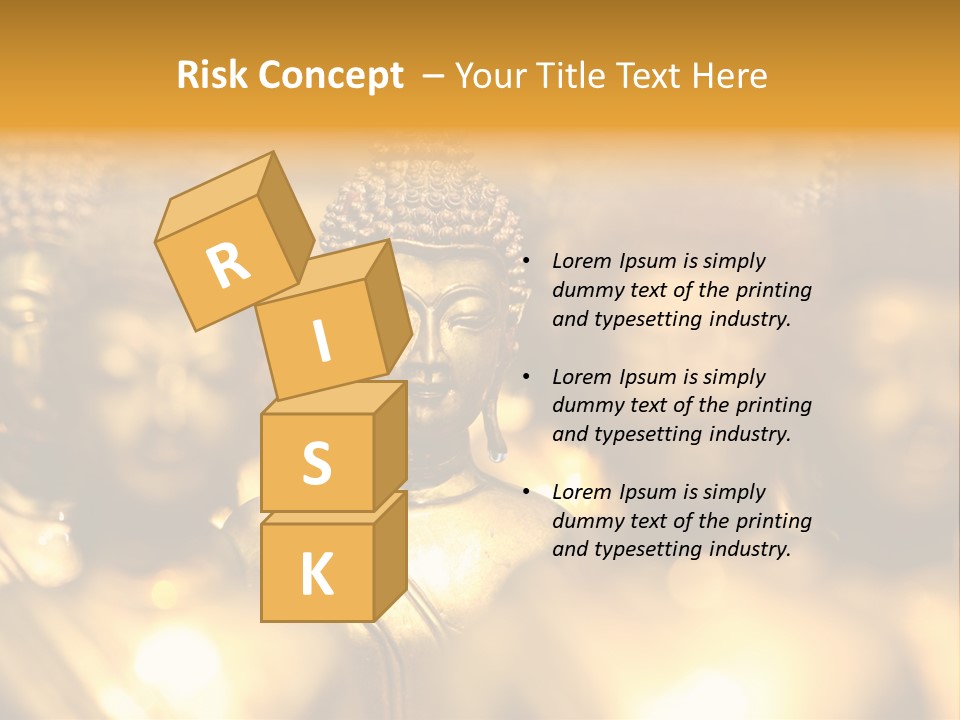 Wat Architecture God PowerPoint Template