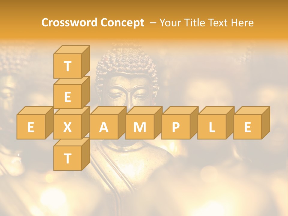 Wat Architecture God PowerPoint Template