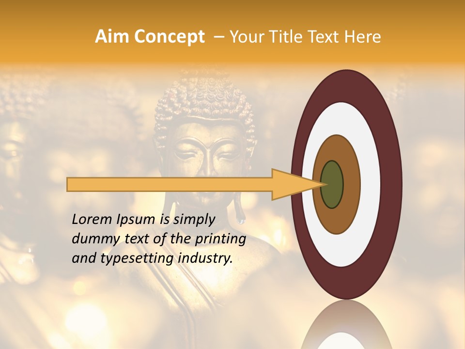 Wat Architecture God PowerPoint Template