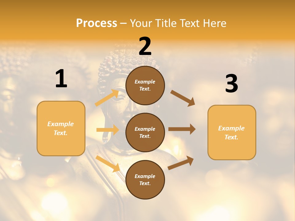 Wat Architecture God PowerPoint Template