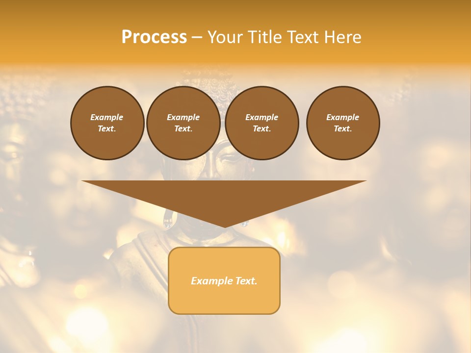 Wat Architecture God PowerPoint Template