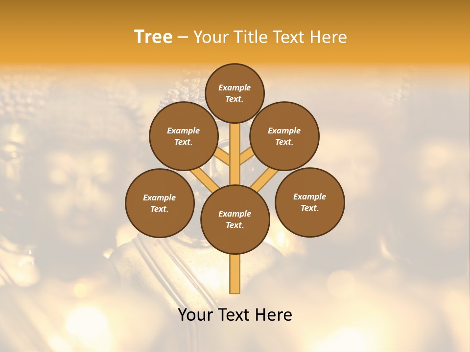 Wat Architecture God PowerPoint Template